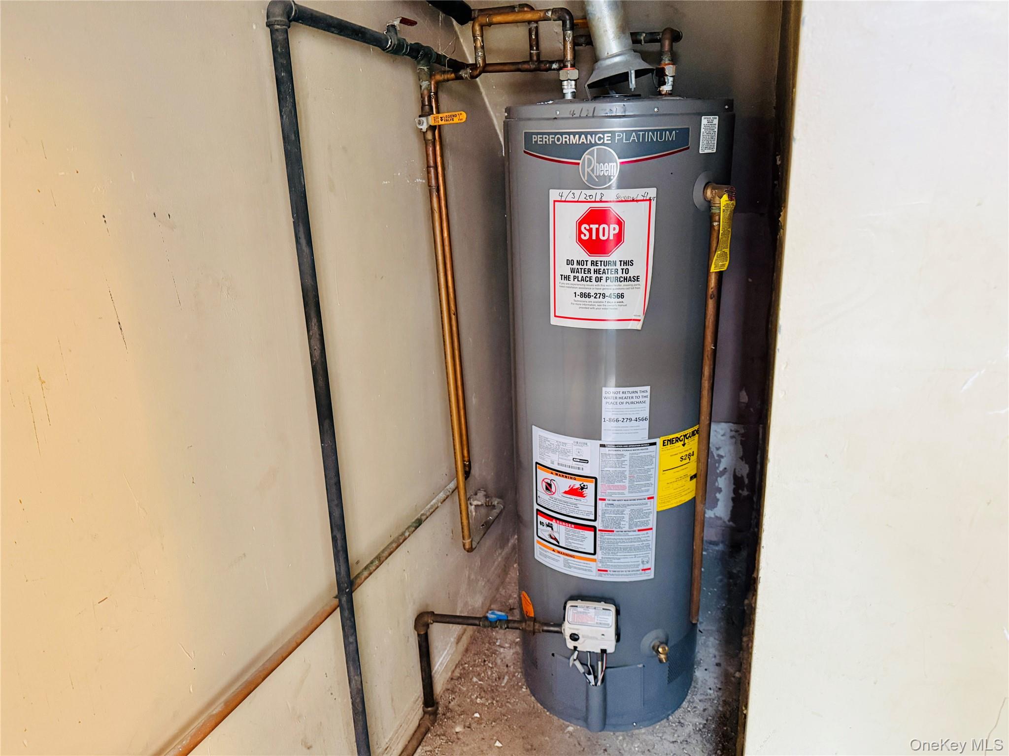 2154 Haight Avenue Bronx, NY 10461 - Photo 33 of 40 a view of water heater room