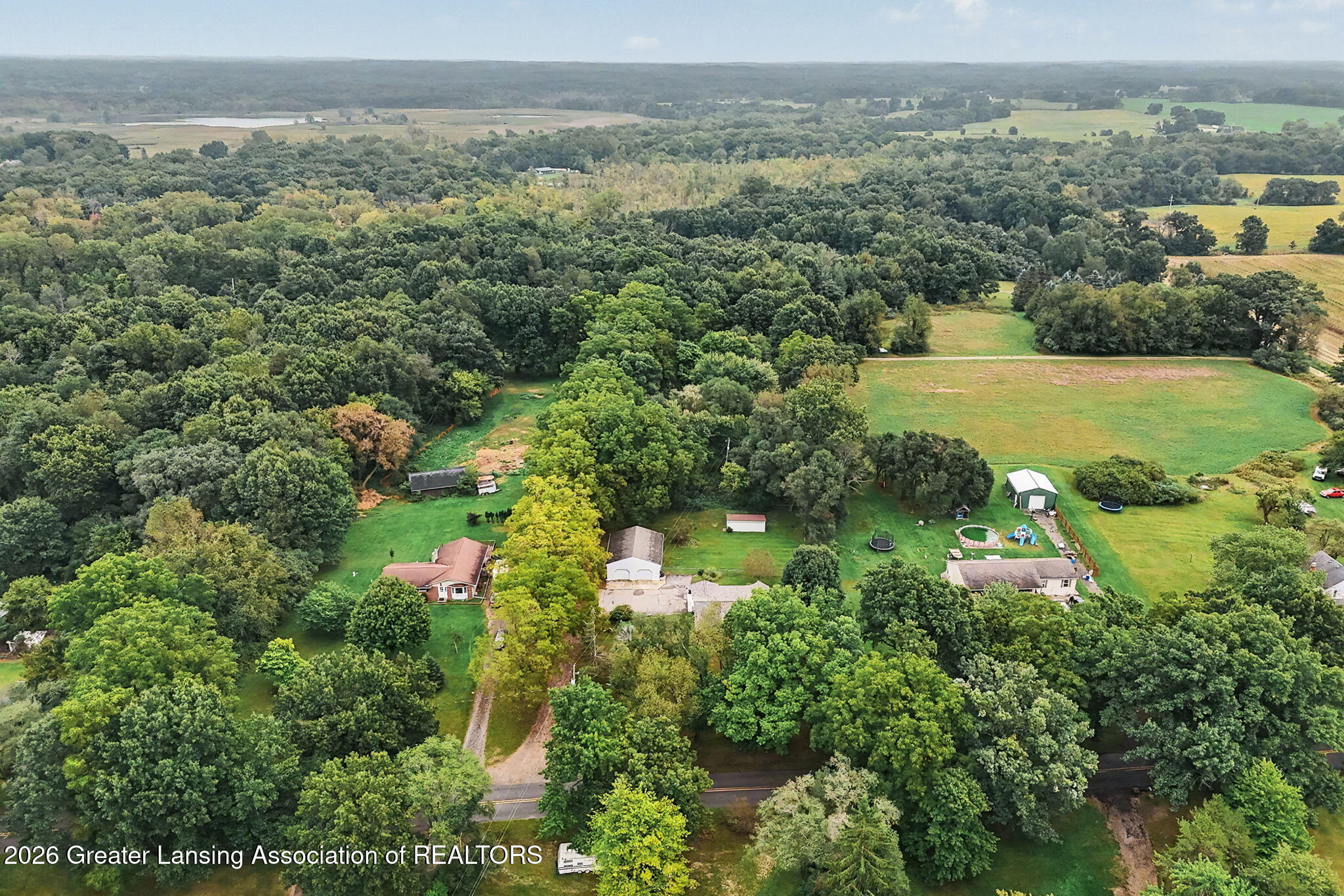 5427 Shepper Road Stockbridge, MI 49285 - Photo 27 of 30 Aerial