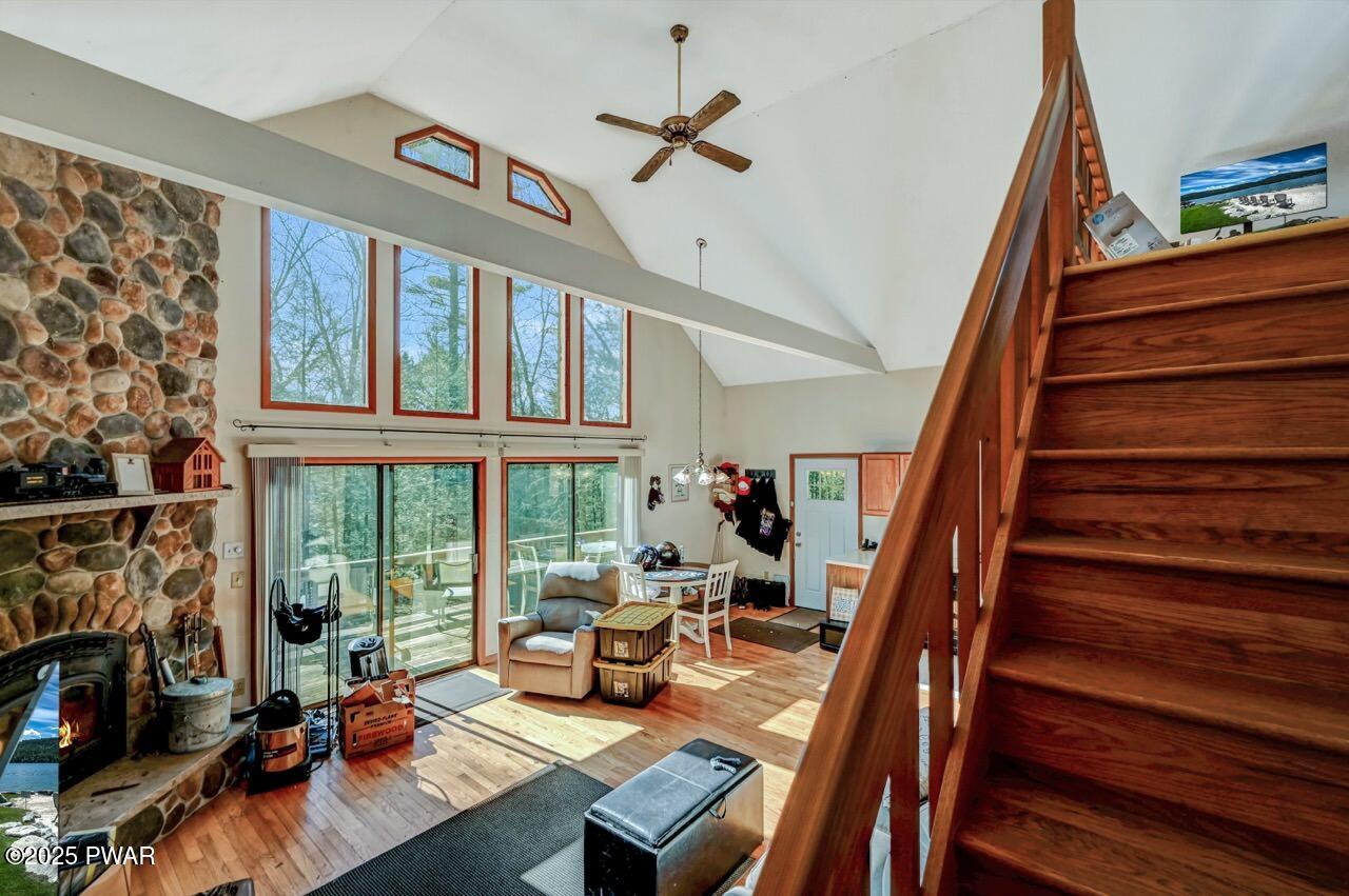 2159 Bear Town Road Canadensis, PA 18325 - Photo 22 of 36 Stairs to the loft