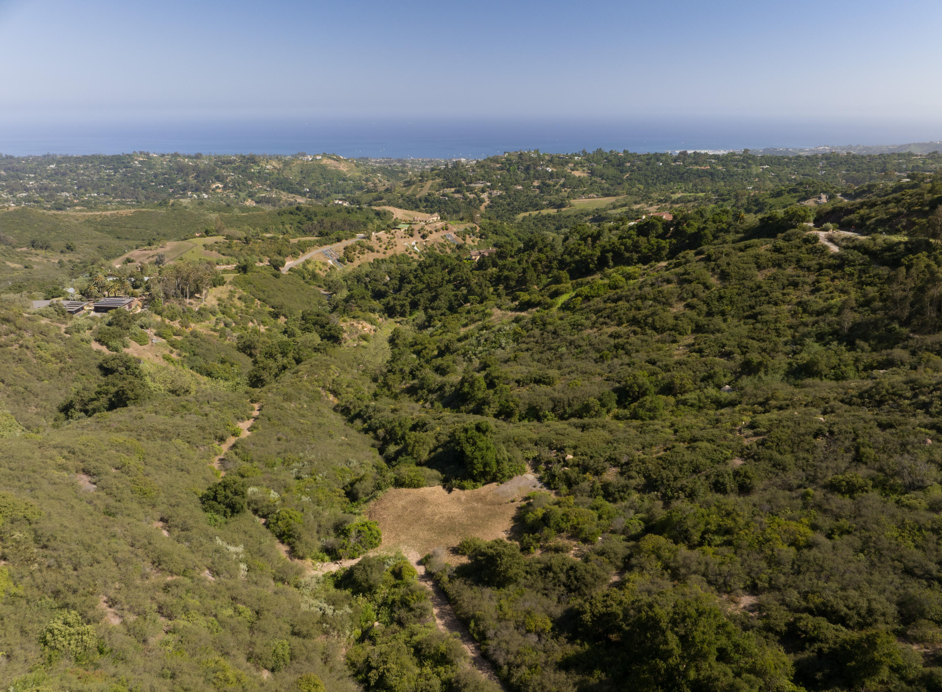 2300 Gibraltar Road Santa Barbara, CA 93103 - Photo 13 of 21 Potential Barn site,Aerial looking South