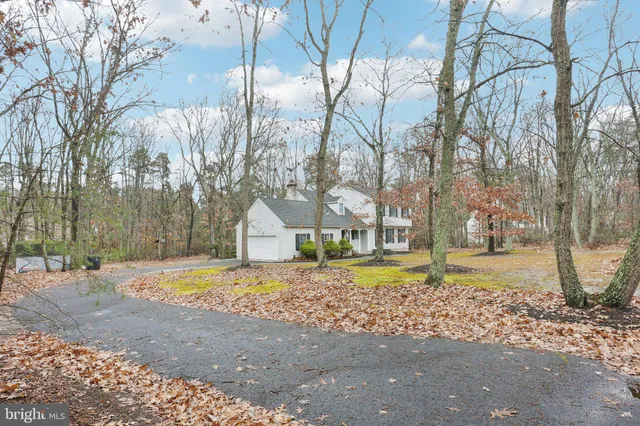 a view of a car parked in a parking lot