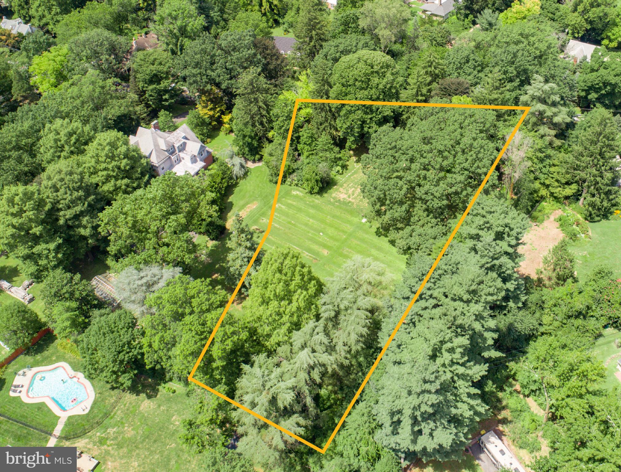 Lot 3 East Brookhaven Road Wallingford, PA 19086 - Photo 4 of 8 Lot 3 Aerial