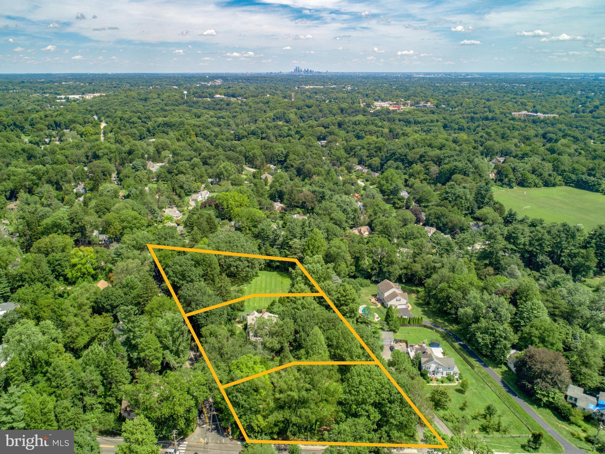 Lot 3 East Brookhaven Road Wallingford, PA 19086 - Photo 7 of 8 Parcel Aerial