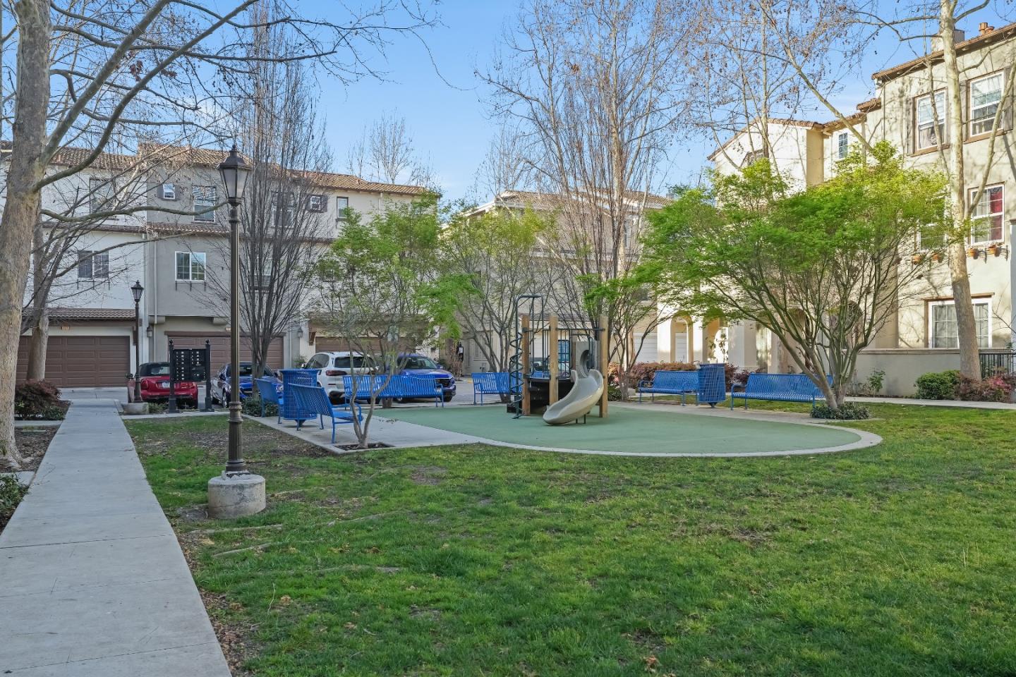 451 Chagall Street Mountain View, CA 94041 - Photo 54 of 58 a view of a park with bench and trees