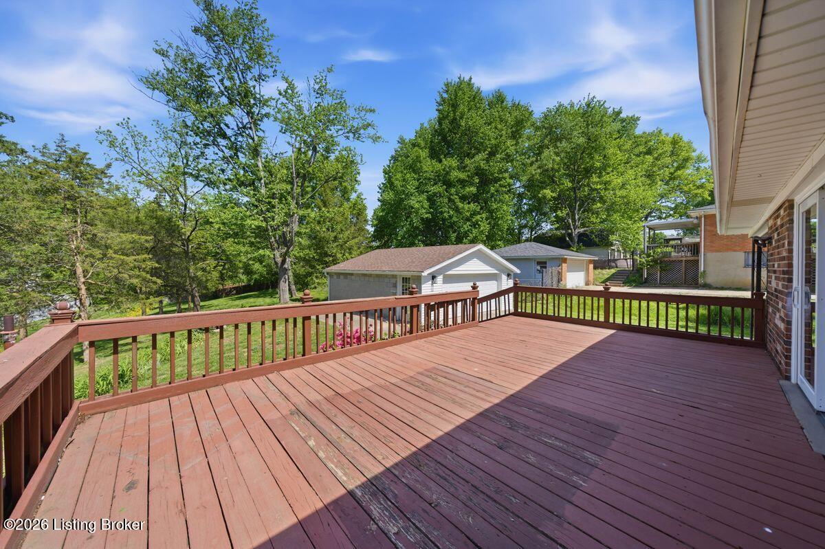 5503 Beth Road Louisville, KY 40219 - Photo 28 of 39 Large deck for entertaining