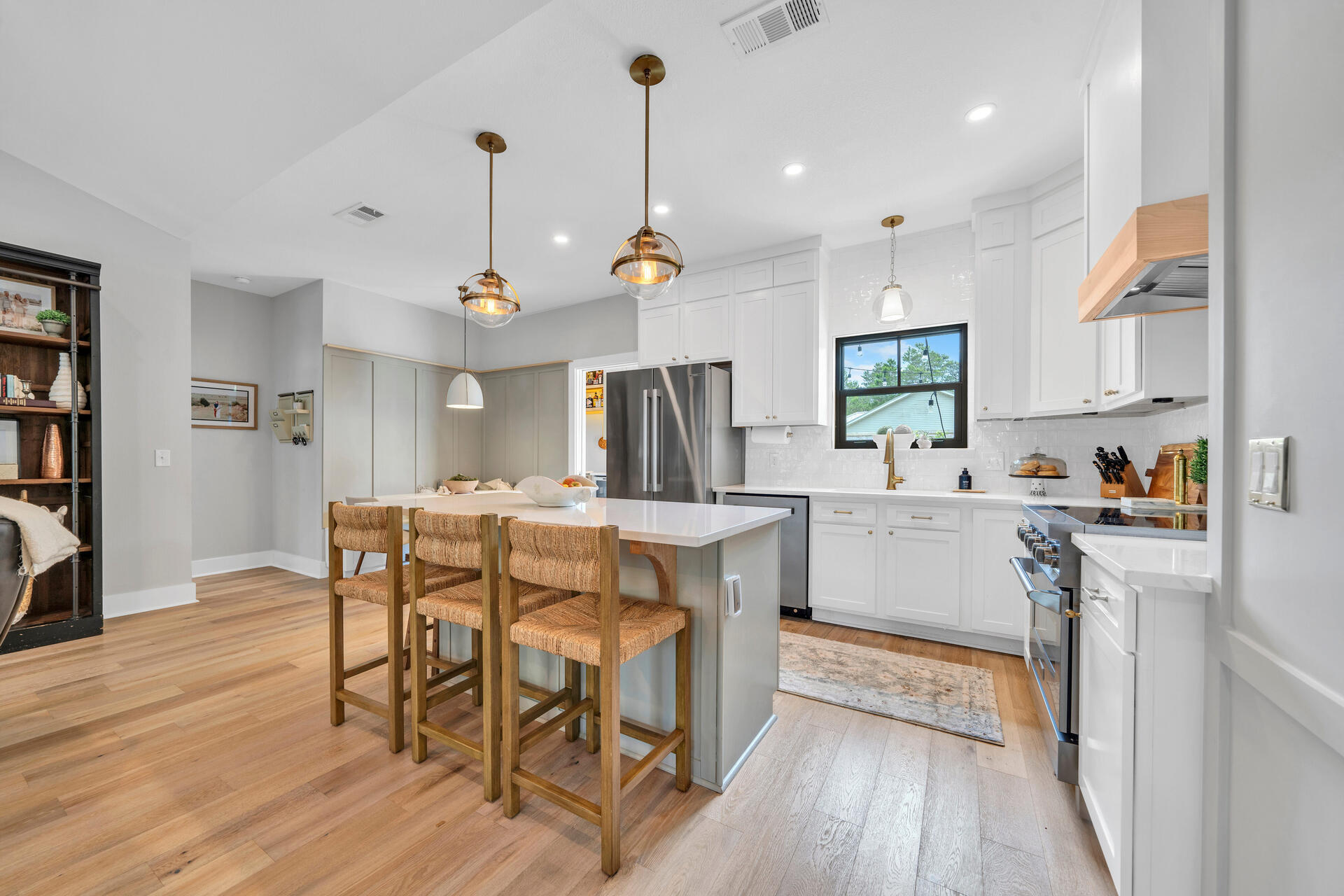 59 Woodland Drive Santa Rosa Beach, FL 32459 - Photo 21 of 42 a view of a kitchen and dining room