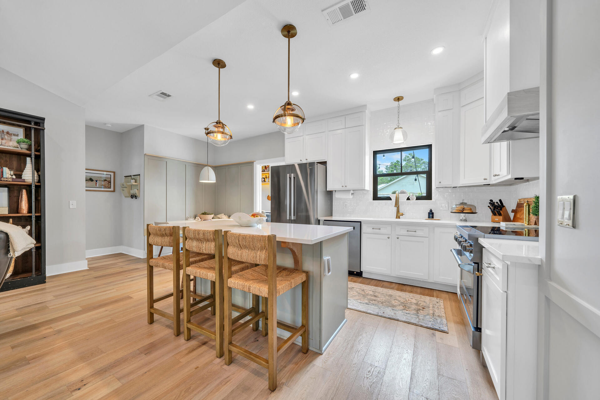 59 Woodland Drive Santa Rosa Beach, FL 32459 - Photo 22 of 42 a view of a kitchen and dining room