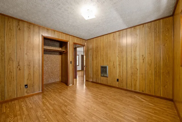wooden floor in an empty room