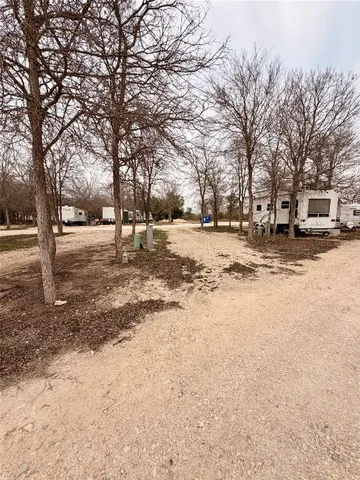 a street view covered with snow