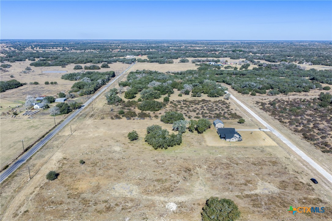 0 Sophie Ranch Road Inez, TX 77968 - Photo 1 of 17 an aerial view of a house with a yard