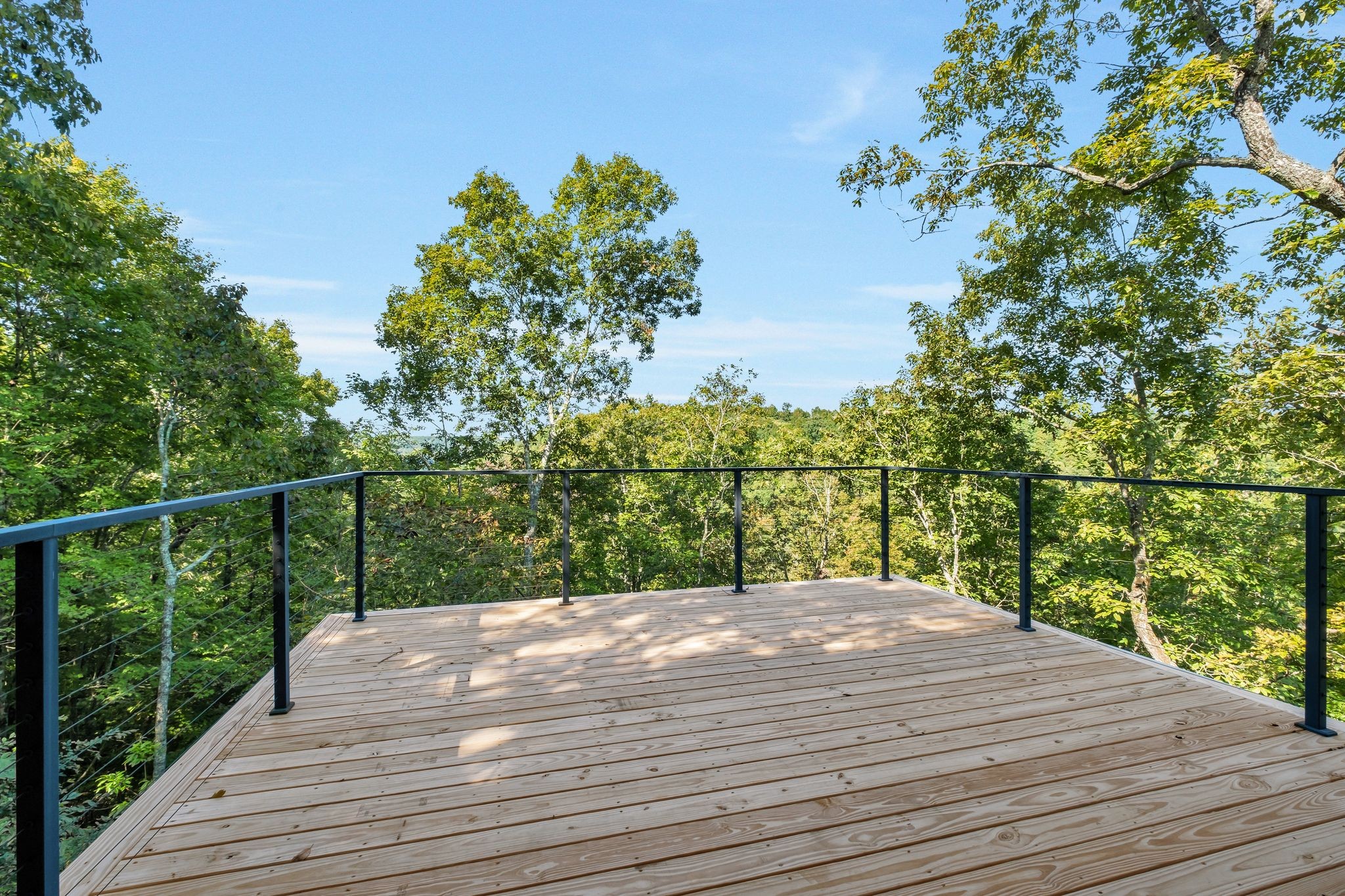 0 Wet Mill Creek Road Celina, TN 38551 - Photo 16 of 42 a balcony view with a wooden floor