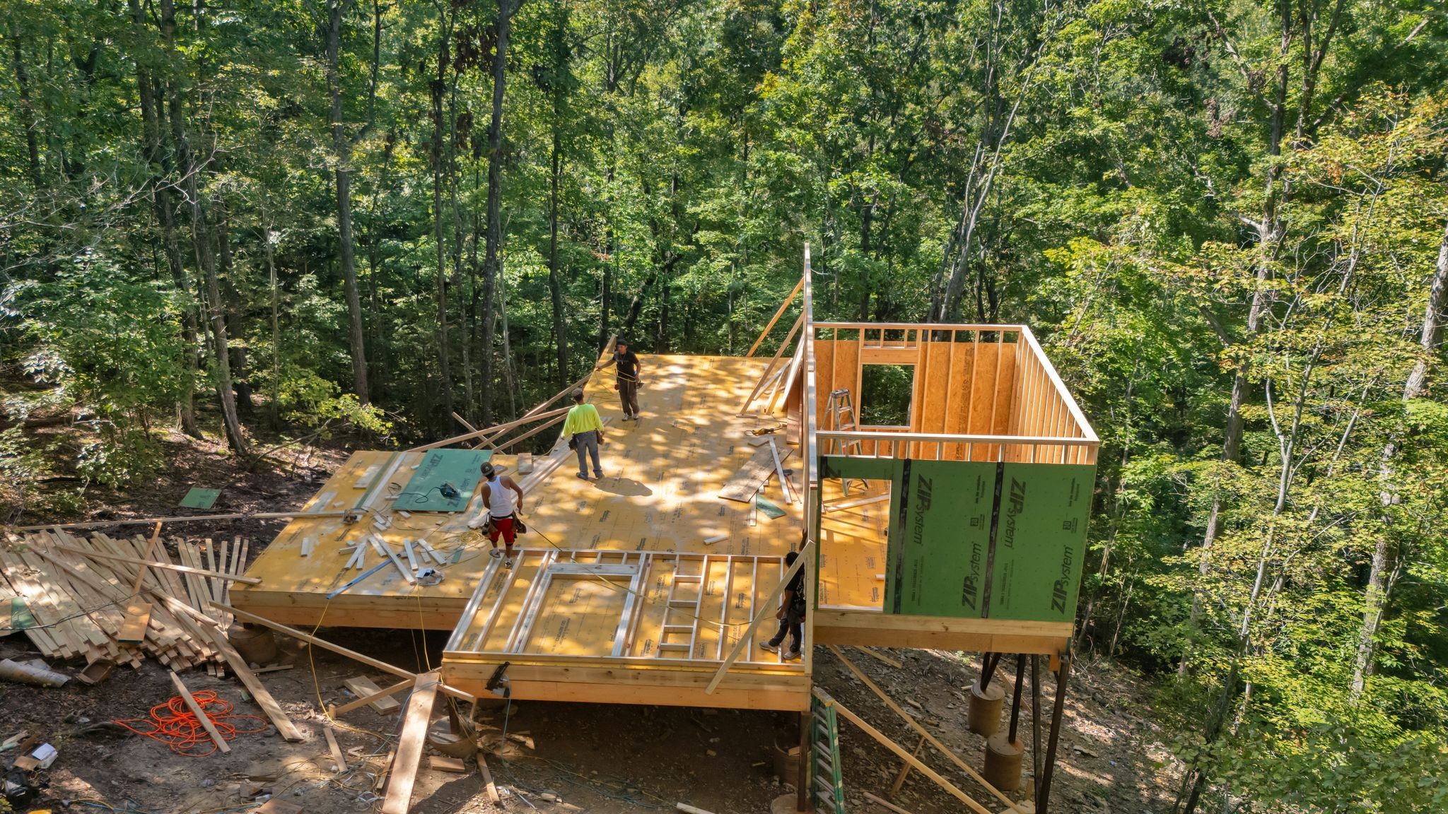 0 Wet Mill Creek Road Celina, TN 38551 - Photo 24 of 42 a backyard of a house with seating space