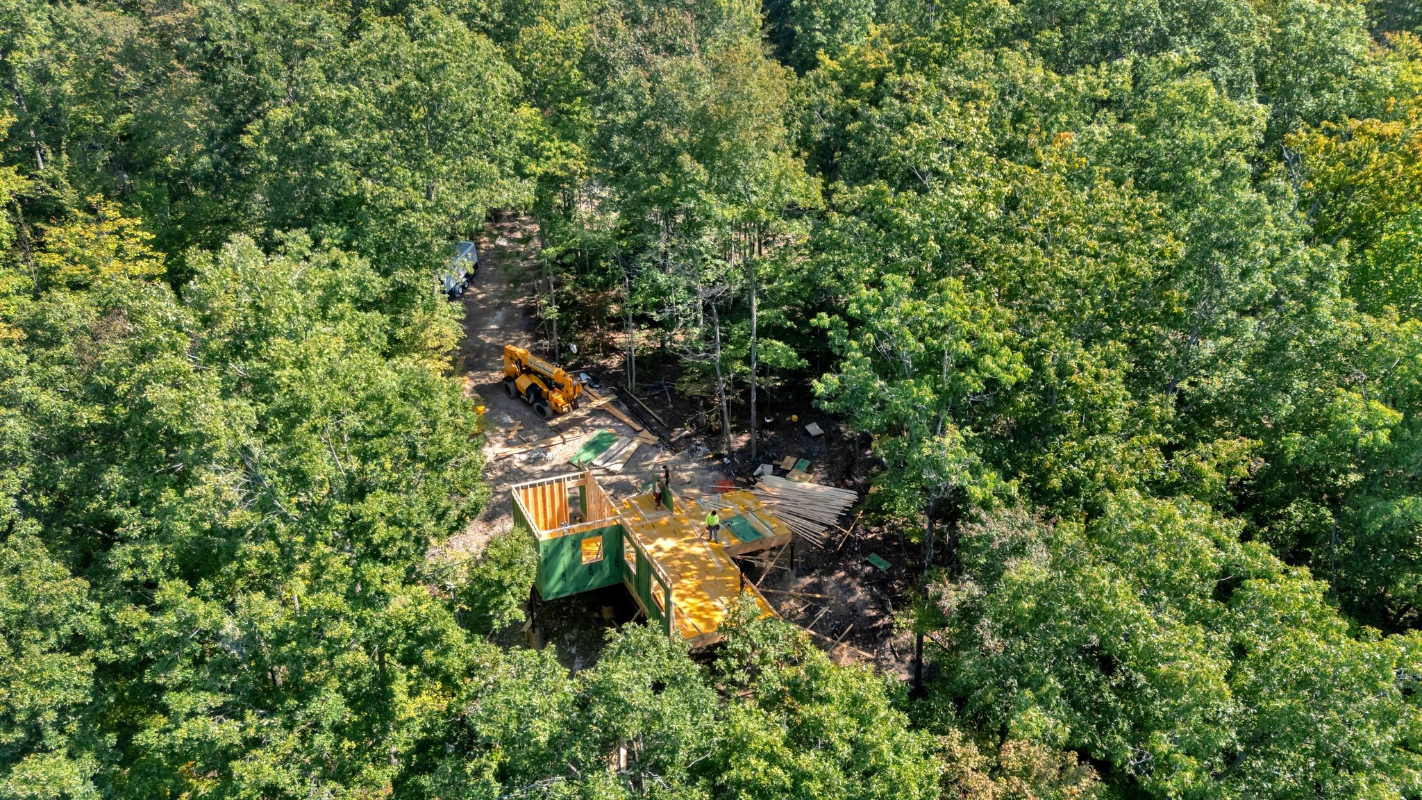 0 Wet Mill Creek Road Celina, TN 38551 - Photo 25 of 42 an aerial view of residential house with outdoor space and trees all around