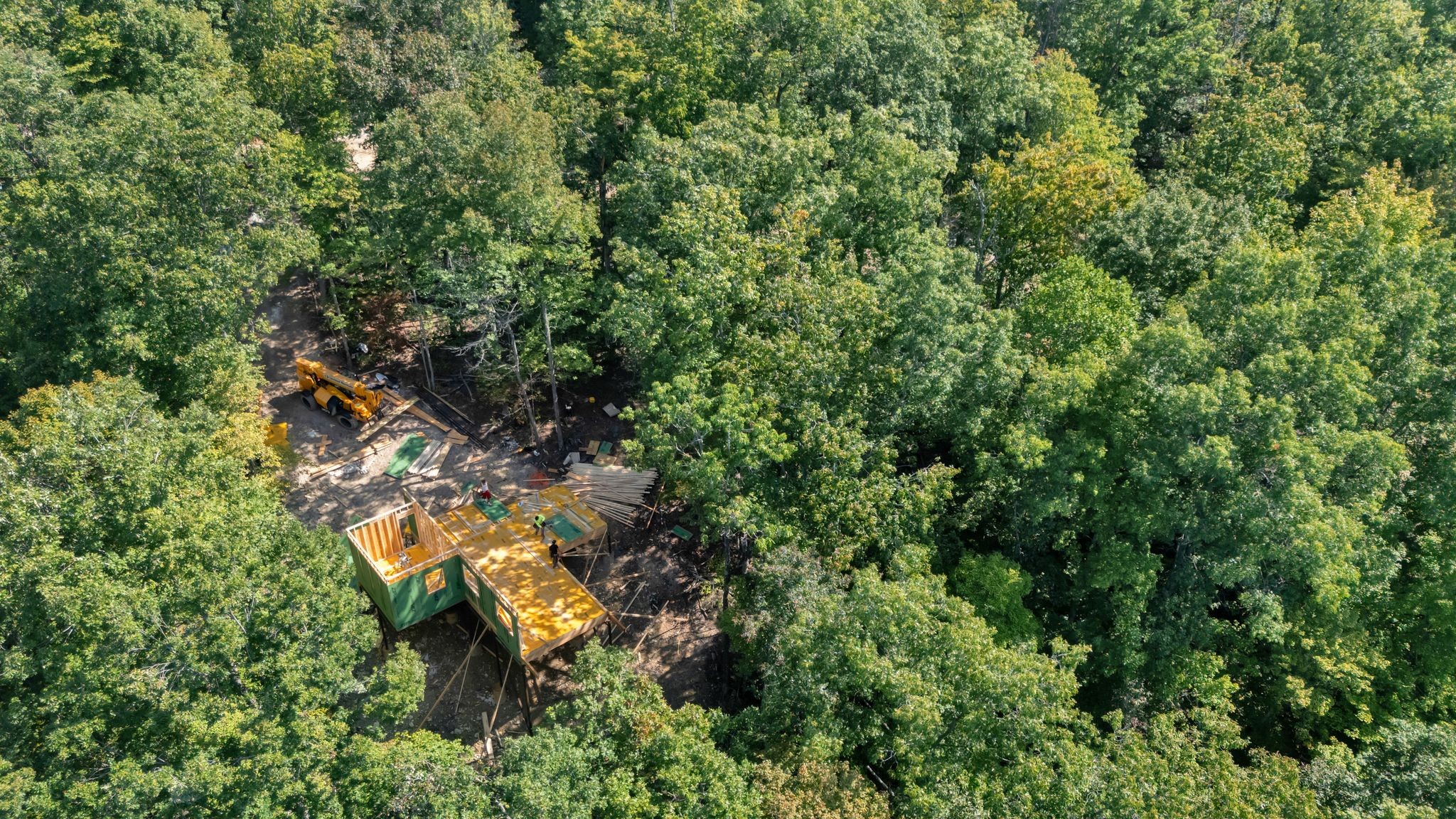 0 Wet Mill Creek Road Celina, TN 38551 - Photo 27 of 42 an aerial view of a house with a yard