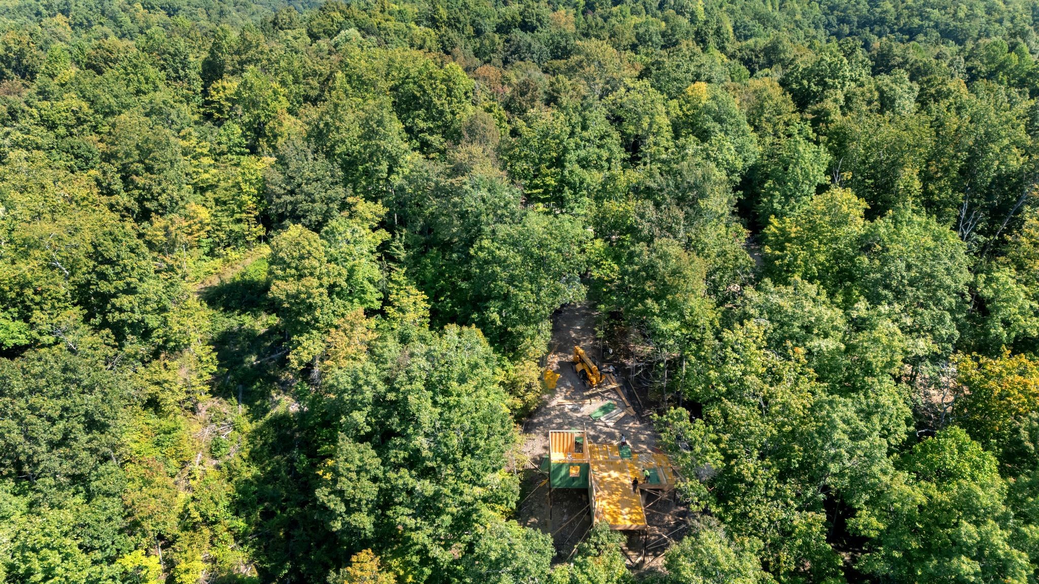 0 Wet Mill Creek Road Celina, TN 38551 - Photo 28 of 42 an aerial view of residential house with outdoor space and trees all around