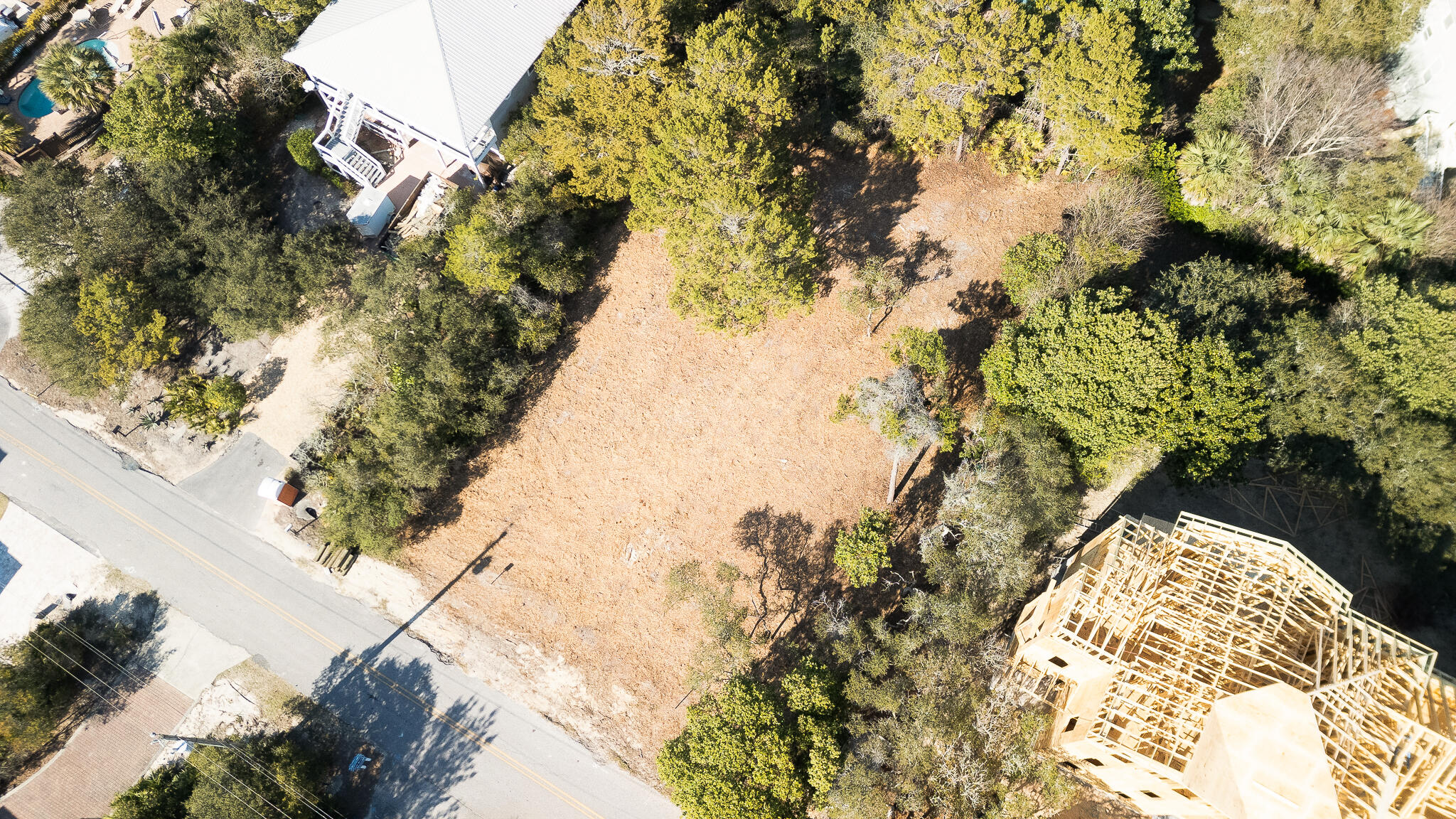 Tbd Baird Road Santa Rosa Beach, FL 32459 - Photo 8 of 14 a view of white house with a yard