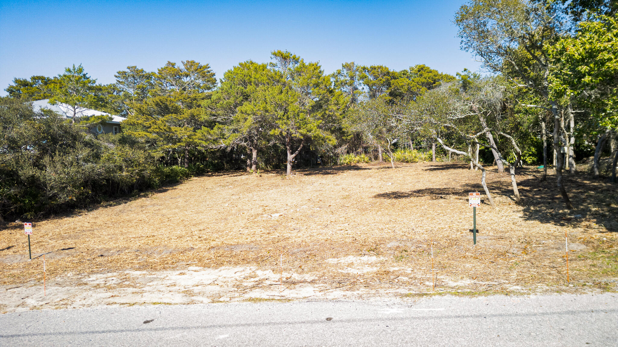 Tbd Baird Road Santa Rosa Beach, FL 32459 - Photo 9 of 14 a view of a yard with wooden fence