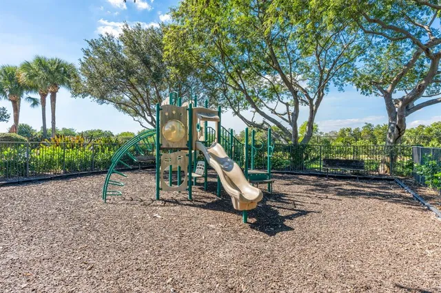 a park with kid zone