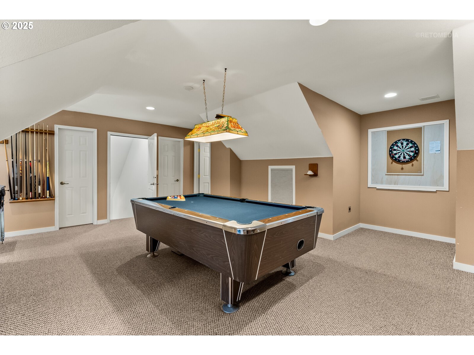 40811 Northwest Linklater Road North Plains, OR 97133 - Photo 38 of 48 a room with pool table and windows