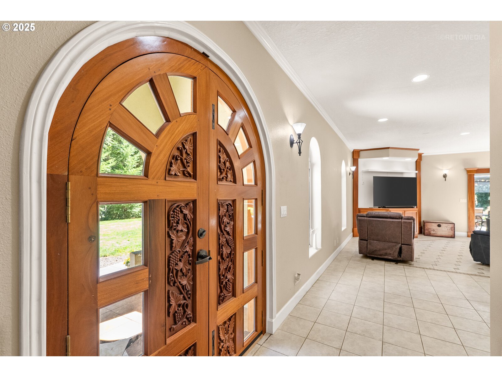 40811 Northwest Linklater Road North Plains, OR 97133 - Photo 7 of 48 a view of an entryway with wooden floor