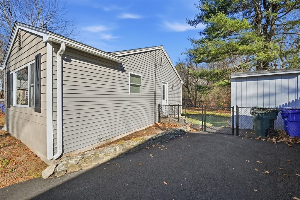 30 Lively Lane Springfield, MA 01109 - Photo 25 of 33 a view of backyard with cabin