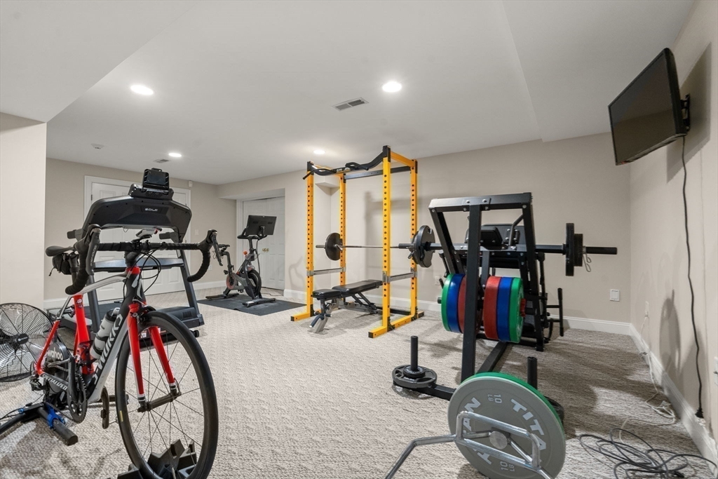 20 Flint Road Concord, MA 01742 - Photo 26 of 34 a view of a room with gym equipment