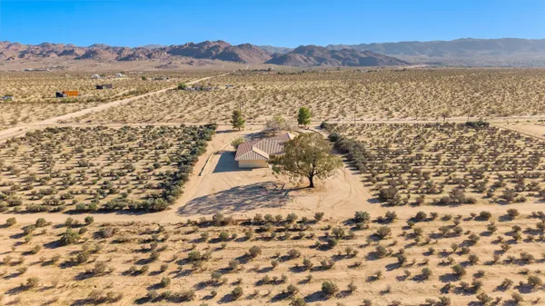 a view of lake and mountain