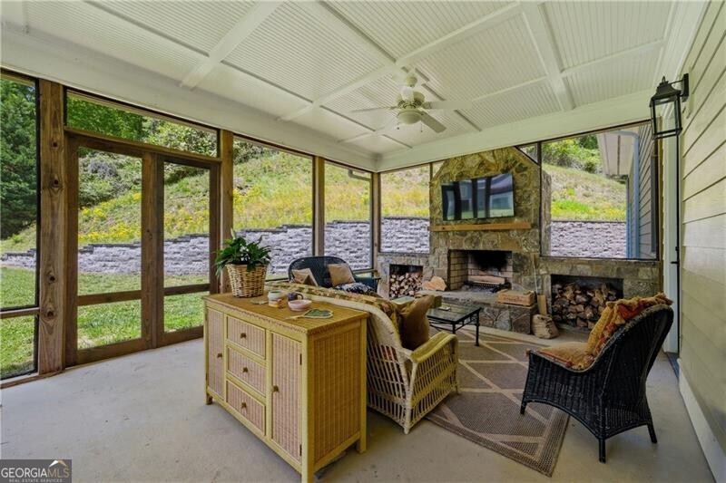 619 Hamp Mill Road Dahlonega, GA 30533 - Photo 38 of 118 screened-in porch
