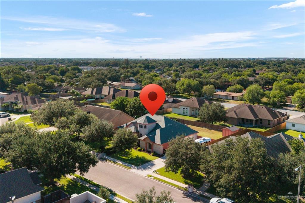504 Orchard Court Weslaco, TX 78596 - Photo 24 of 24 an aerial view of a house with outdoor space
