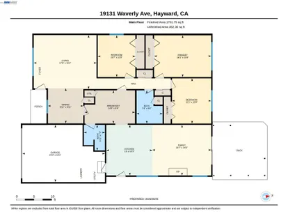 $799,950 | 19131 Waverly Avenue, San Lorenzo, CA 94541