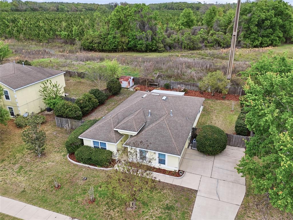 23152 Northwest 11th Road Newberry, FL 32669 - Photo 30 of 31 an aerial view of residential house with outdoor space