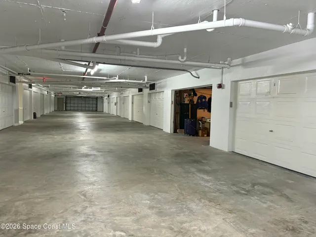 a view of building and yard