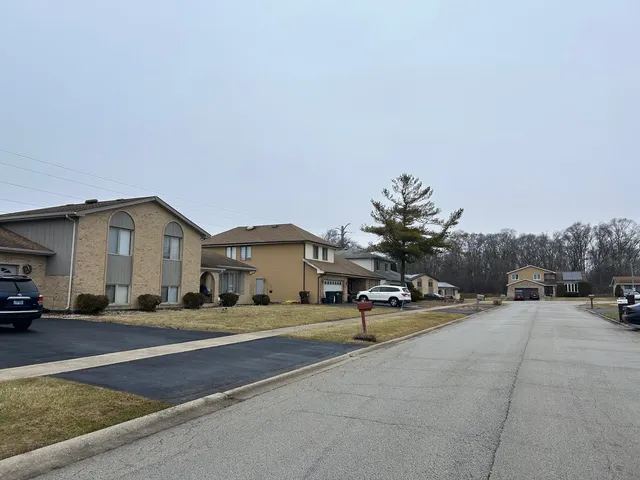 a car parked in front of a house