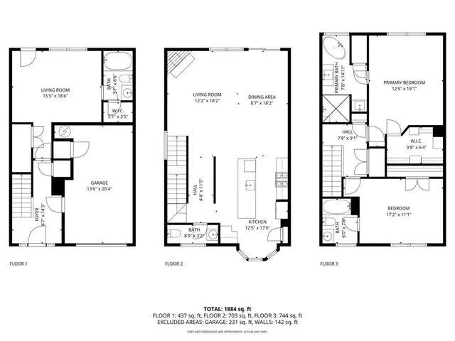 a front view of a house with a yard and potted plants