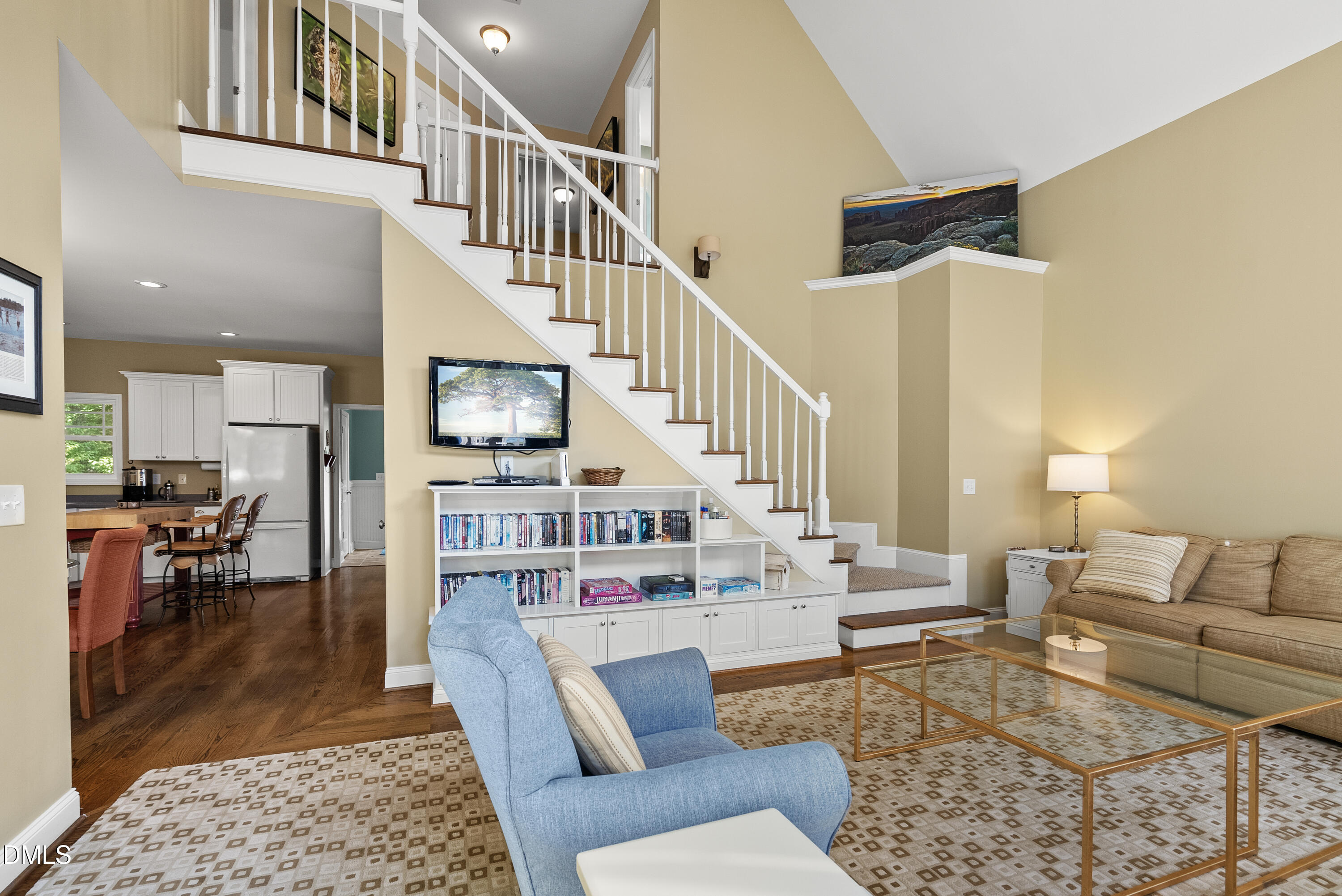 214 Crystal Bay Lane Semora, NC 27343 - Photo 13 of 37 a living room with furniture wooden floor and a table