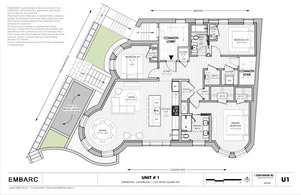 1 Strathmore Road, Unit 1 Brookline, MA 02445 - Photo 8 of 9