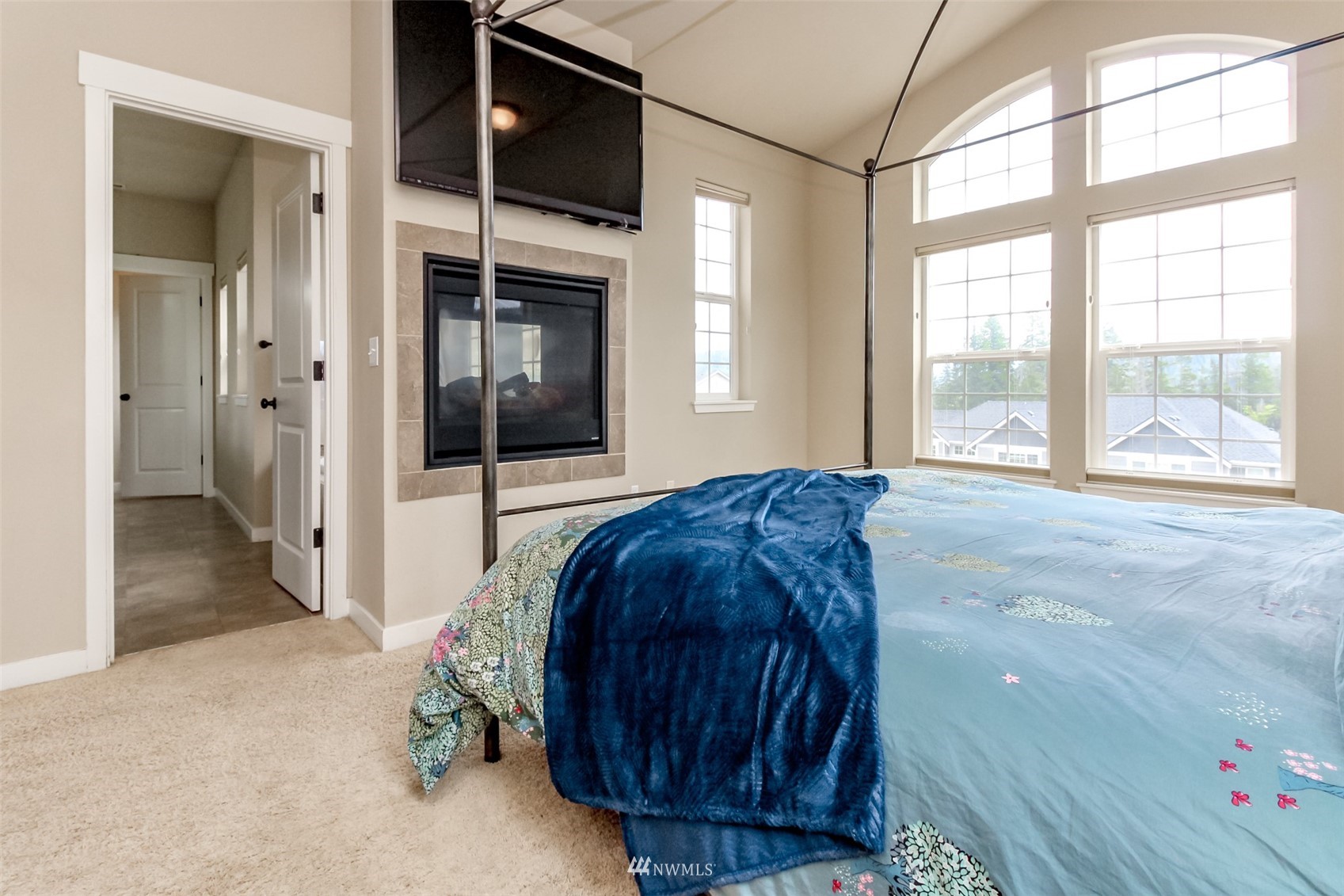 889 Lund Street Buckley, WA 98321 - Photo 26 of 40 a bedroom with a bed and a window