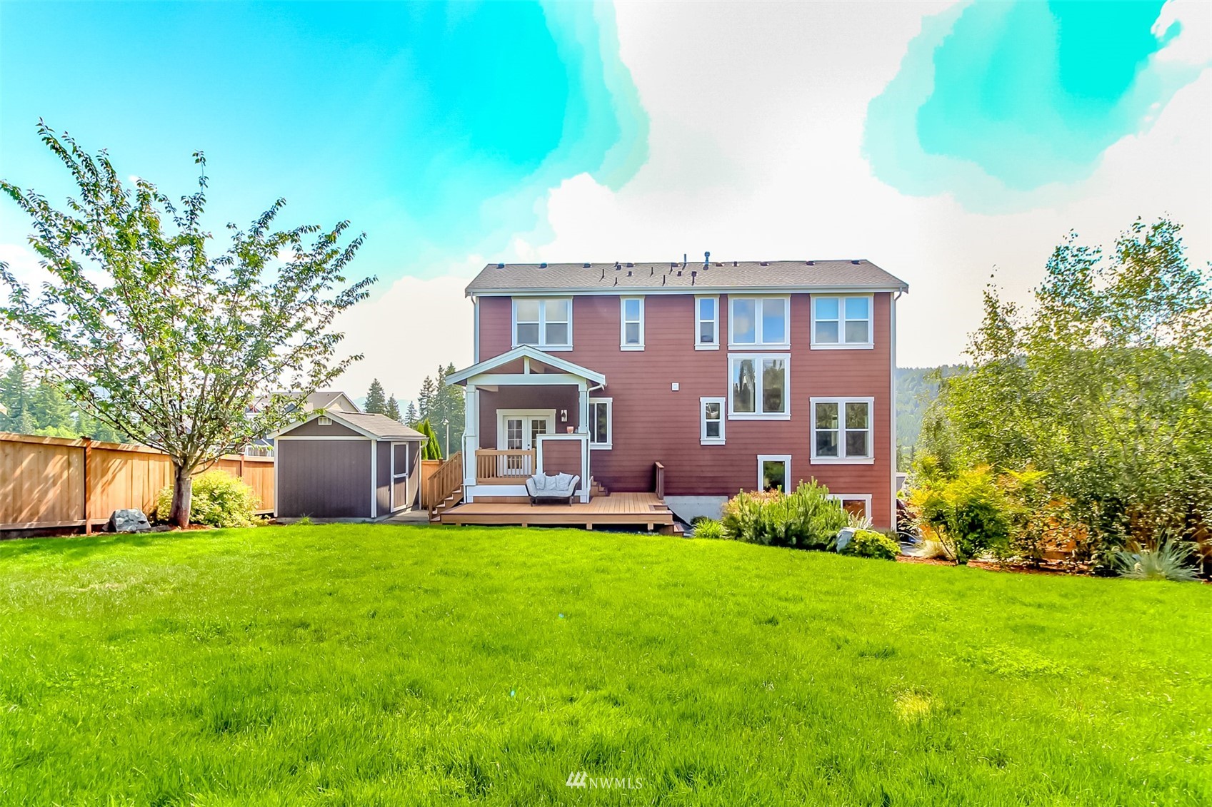 889 Lund Street Buckley, WA 98321 - Photo 35 of 40 front view of a house with a yard