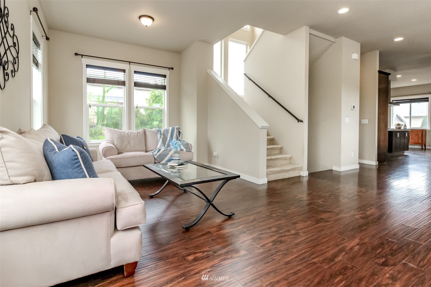889 Lund Street Buckley, WA 98321 - Photo 6 of 40 a living room with furniture and wooden floor