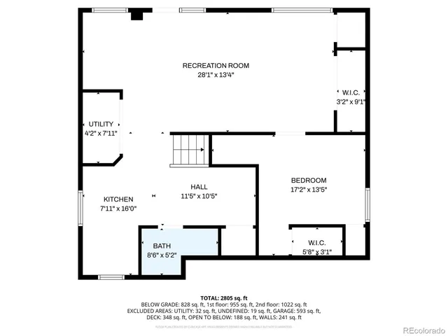 $640,000 | 1136 North Calhan Avenue, Castle Rock, CO 80104