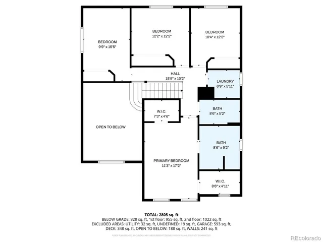 $640,000 | 1136 North Calhan Avenue, Castle Rock, CO 80104