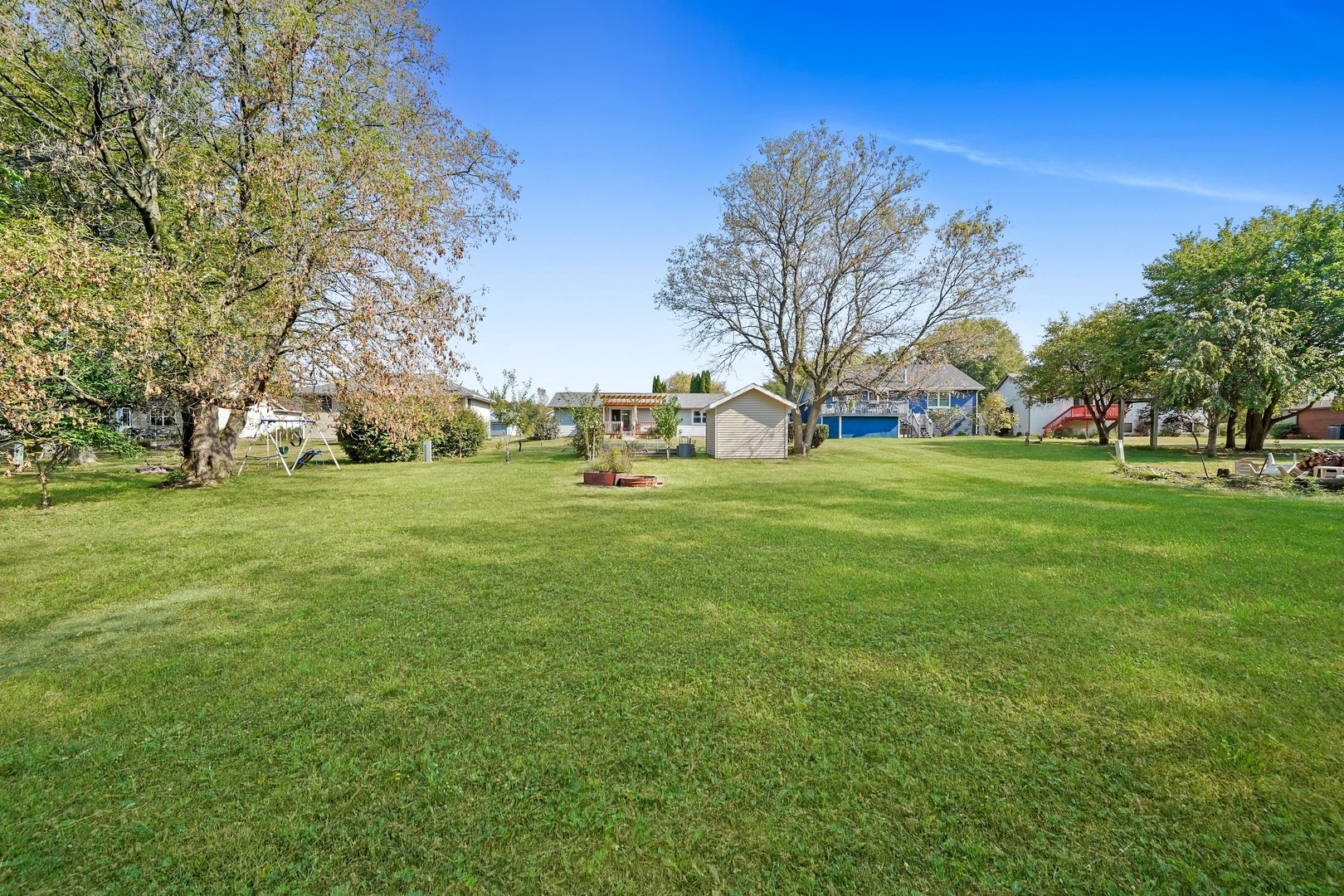 417 Pembroke Road Southwest Poplar Grove, IL 61065 - Photo 30 of 45 a view of a field with tree s