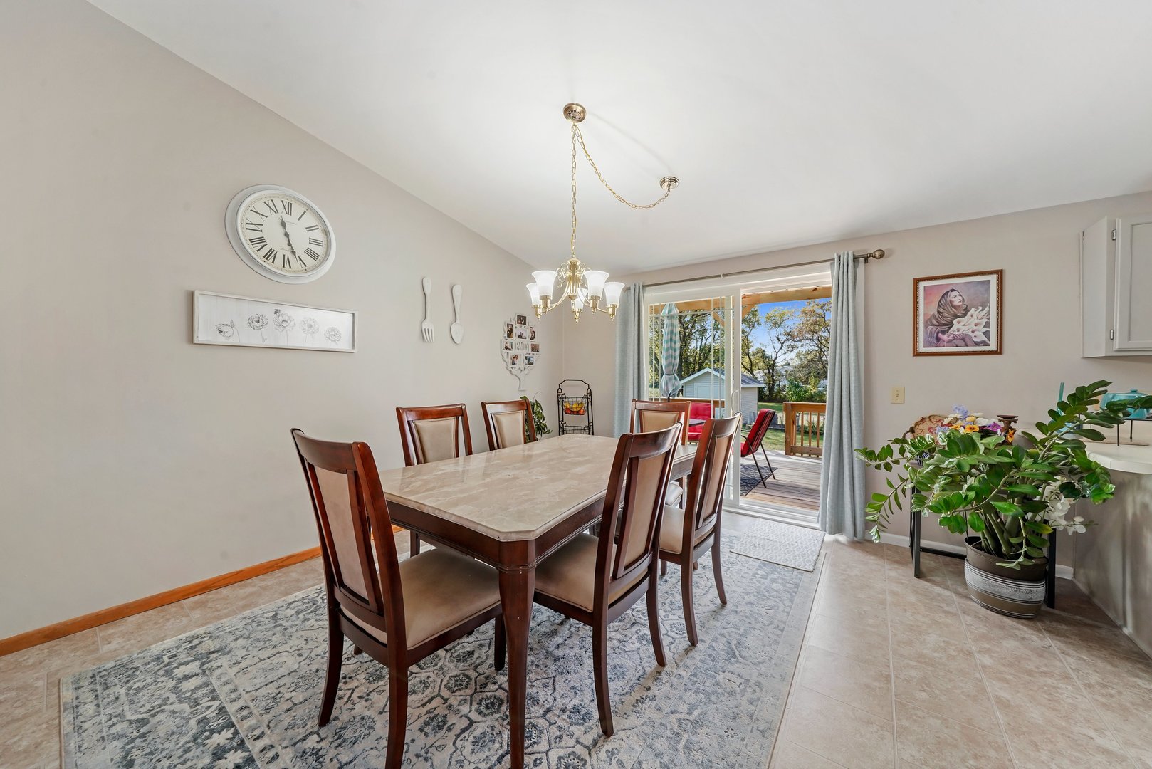 417 Pembroke Road Southwest Poplar Grove, IL 61065 - Photo 6 of 45 a view of a dining room with furniture window and wooden floor