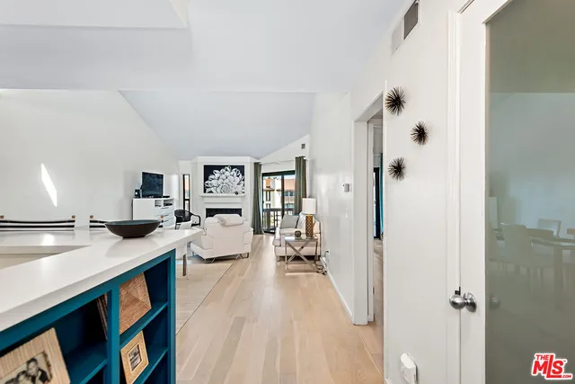 a view of a living room