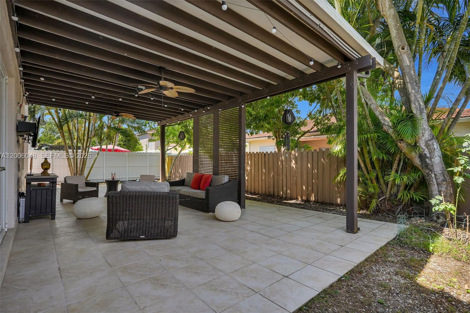 6114 Southwest 158th Pass Miami, FL 33193 - Photo 31 of 37 a view of outdoor space with seating space