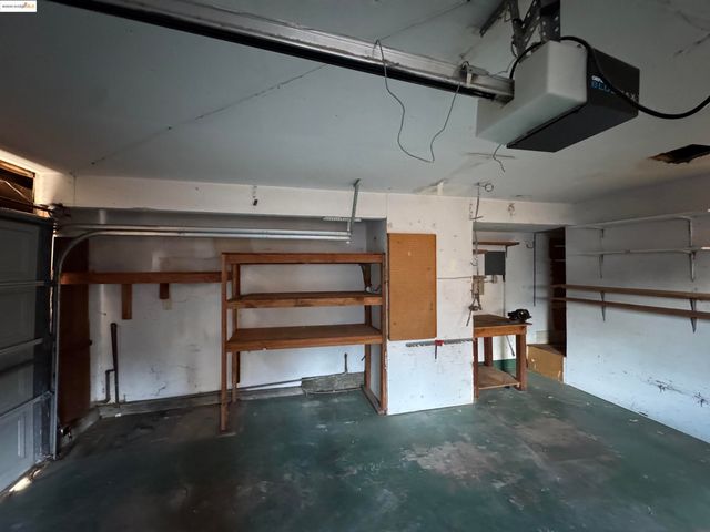 a view of storage and utility room