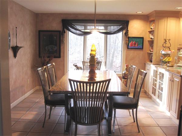 101 Hampton Road Sharon, MA 02067 - Photo 3 of 29 a view of a dining room with furniture window and outside view