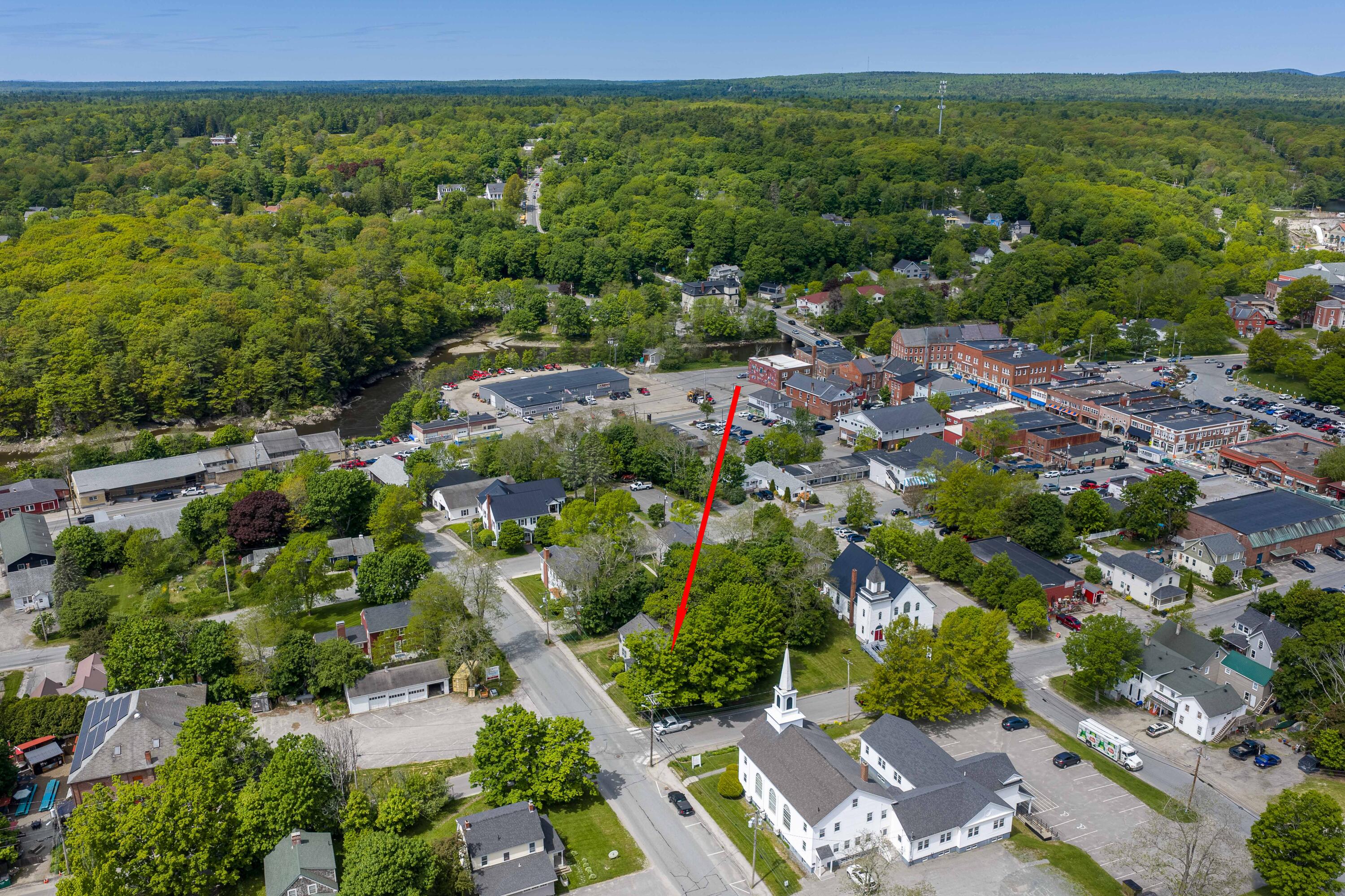 24 Pine Street Ellsworth, ME 04605 - Photo 9 of 31 Aerial 2