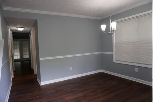 wooden floor in an empty room