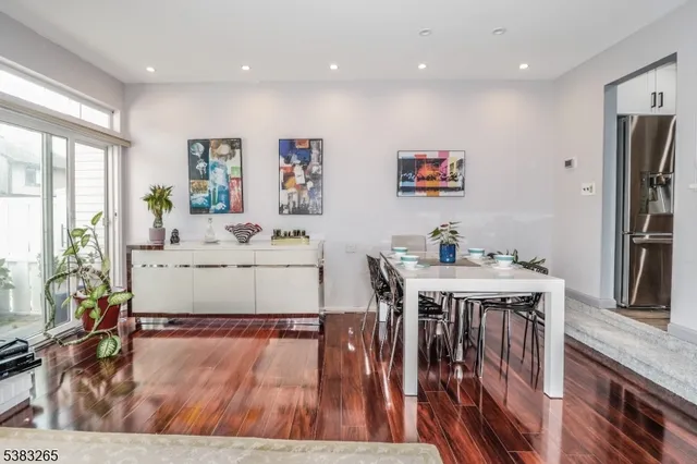 a workspace with furniture and window